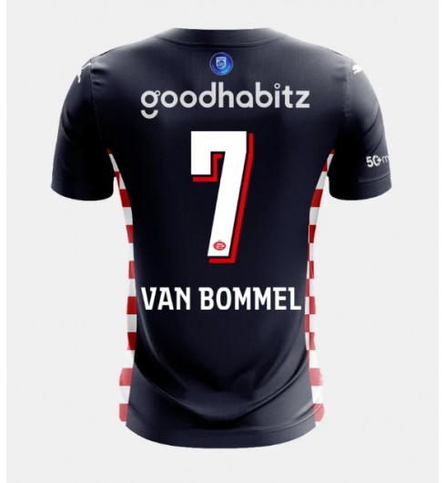 PSV Eindhoven Ruben van Bommel #7 Venkovní Dres 2025-26 Krátký Rukáv PSV Eindhoven Ruben van Bommel #7 Venkovní Dres 2025-26 Krátký Rukáv